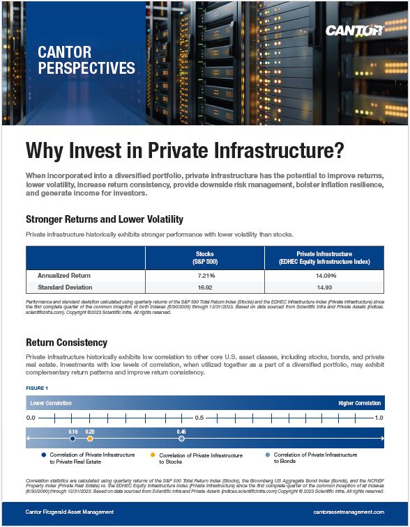 Feature image for Why Invest in Private Infrastructure